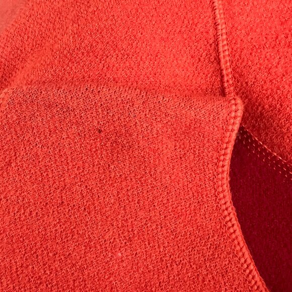 Vintage Wool Knit Cape Poncho Sweater Coat Shawl Jacket Fall Winter Scandi Girl - Picture 8 of 9